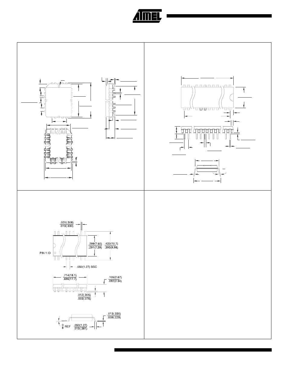 At28c17, Packaging information | Rainbow Electronics AT28C17 User Manual | Page 10 / 12