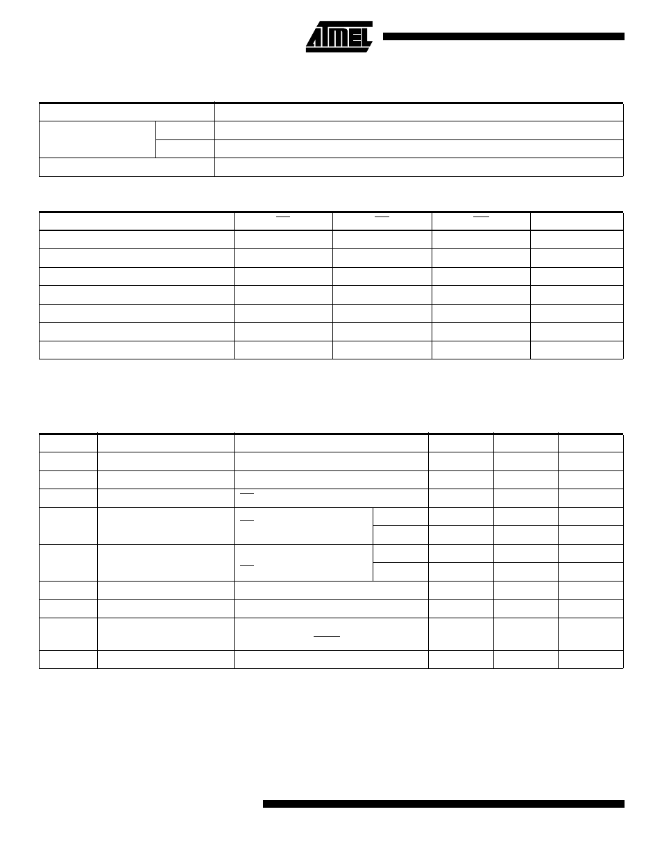At28c17, Dc and ac operating range, Operating modes | Dc characteristics | Rainbow Electronics AT28C17 User Manual | Page 4 / 12