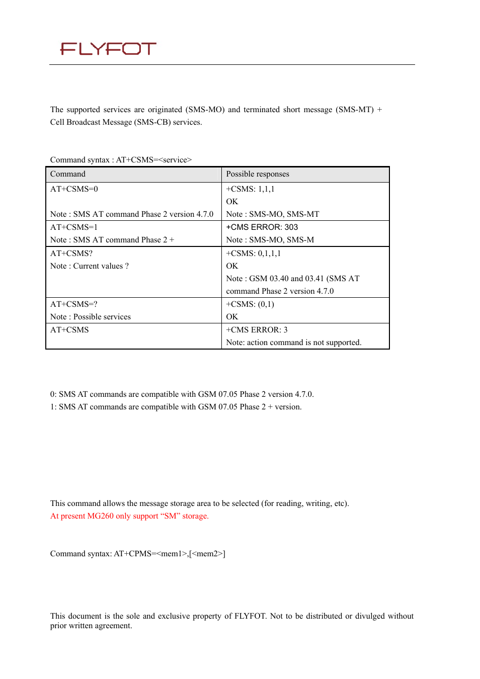 Rainbow Electronics MG260 User Manual | Page 72 / 246