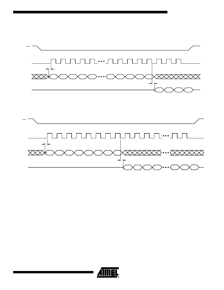 Buffer read (opcode: d4h or d6h), Status register read (opcode: d7h) | Rainbow Electronics AT45DB041B User Manual | Page 23 / 33