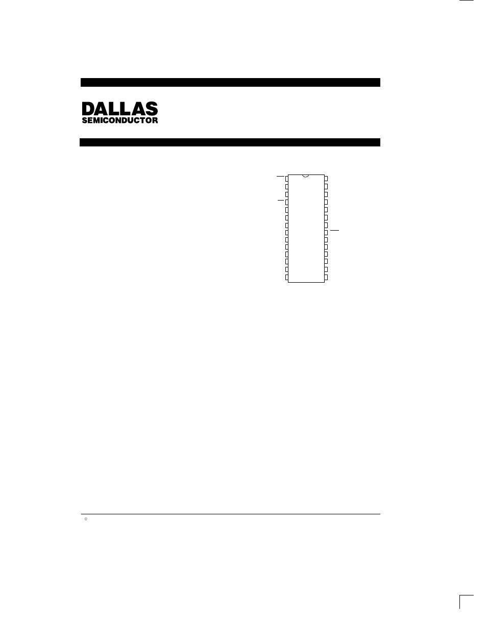 Rainbow Electronics DS2182A User Manual | 22 pages