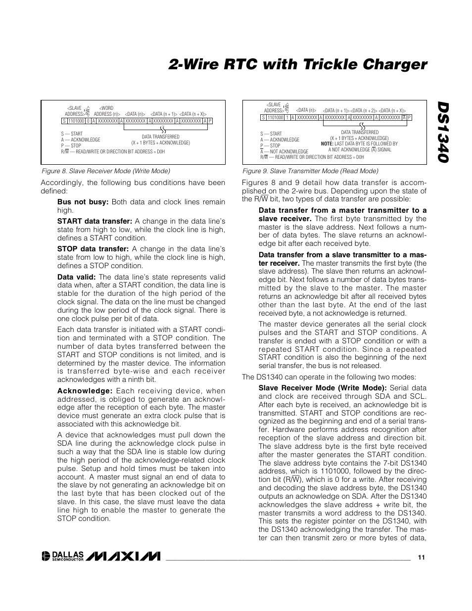 Rainbow Electronics DS1340 User Manual | Page 11 / 12