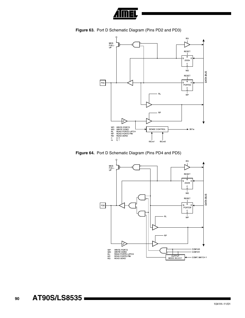 Rainbow Electronics AT90LS8535 User Manual | Page 90 / 127