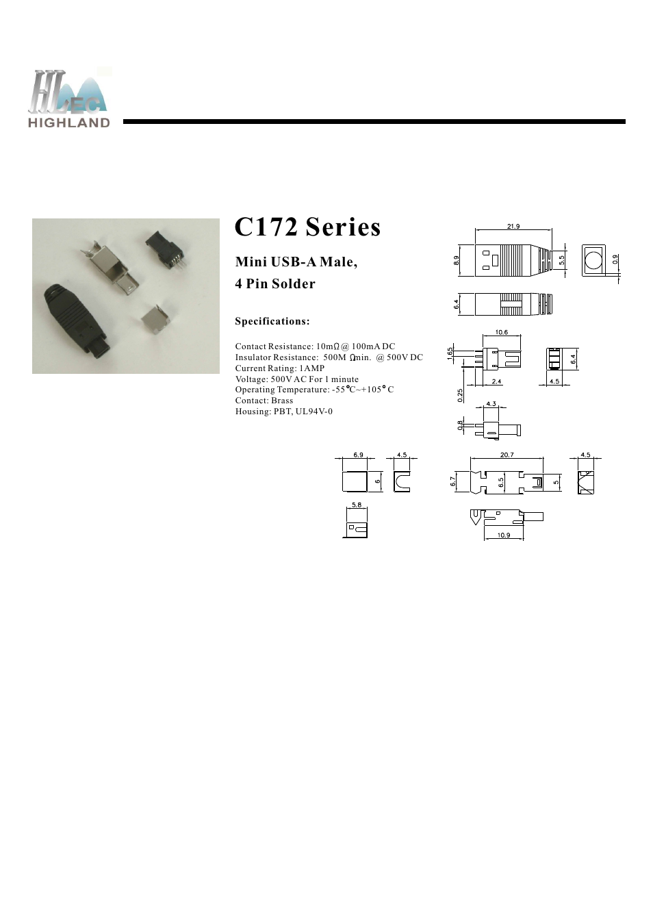 Rainbow Electronics C172 Series User Manual | 1 page