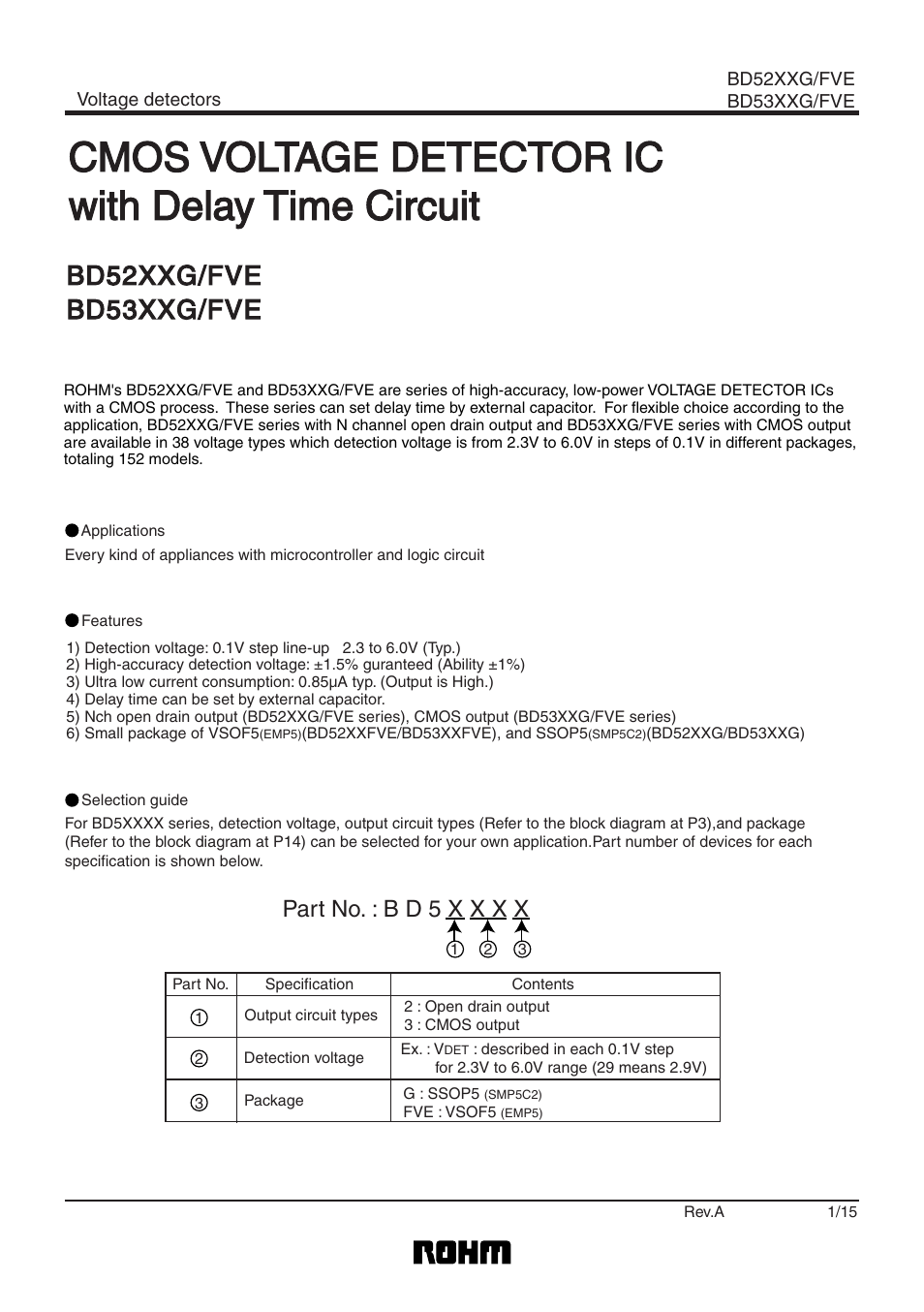 Rainbow Electronics BD5323G_FVE User Manual | 16 pages
