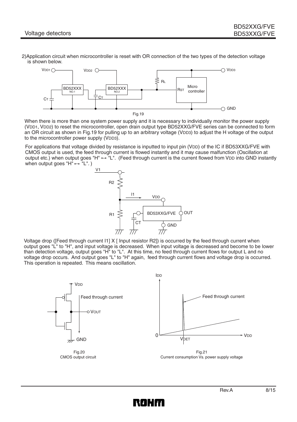 Voltage detectors bd52xxg/fve bd53xxg/fve | Rainbow Electronics BD5323G_FVE User Manual | Page 8 / 16