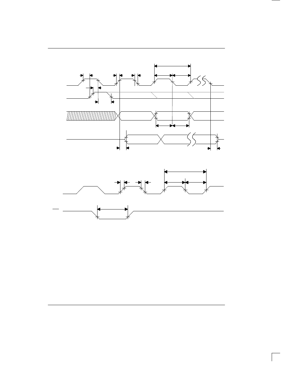 Data i/o ac timing diagram figure 8, Master clock & reset ac timing diagram figure 9 | Rainbow Electronics DS2132A_Q User Manual | Page 15 / 17