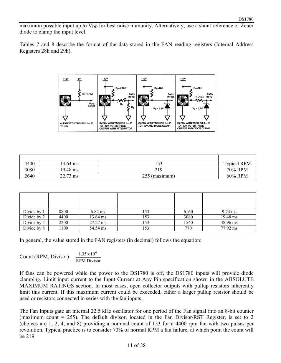 Rainbow Electronics DS1780 User Manual | Page 11 / 28