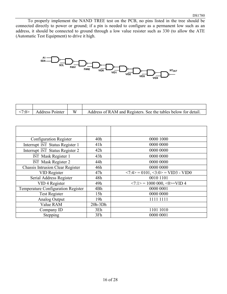 Rainbow Electronics DS1780 User Manual | Page 16 / 28