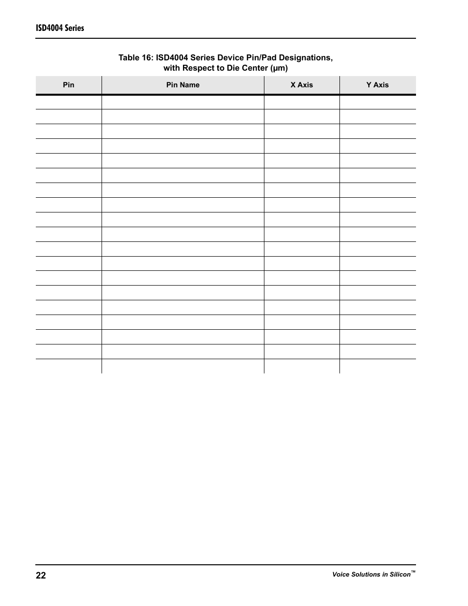 Rainbow Electronics ISD4004 User Manual | Page 26 / 28