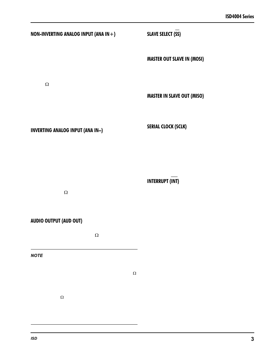 Rainbow Electronics ISD4004 User Manual | Page 7 / 28