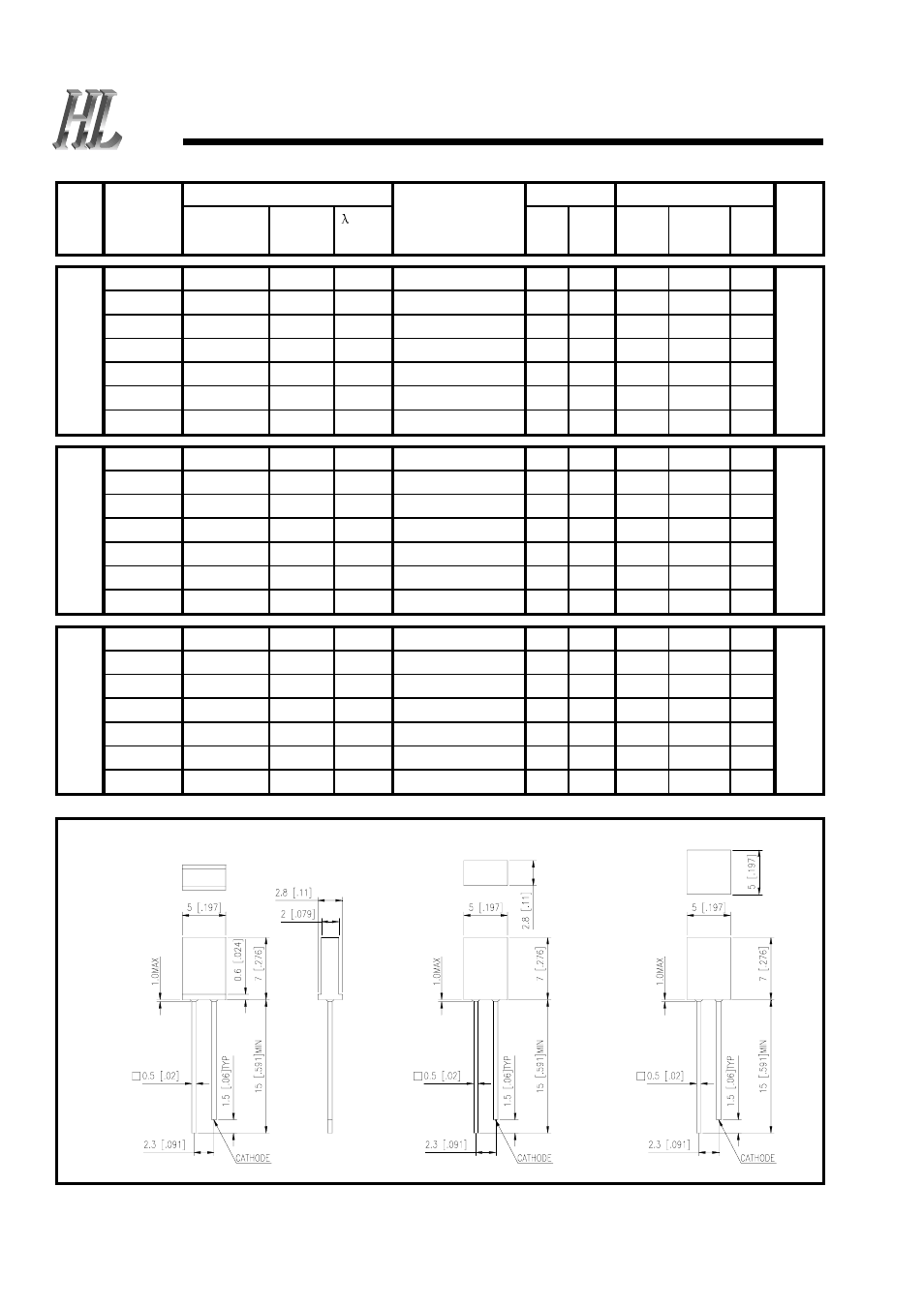 Led lamp, Function rectangular leds | Rainbow Electronics Светодиоды User Manual | Page 6 / 14