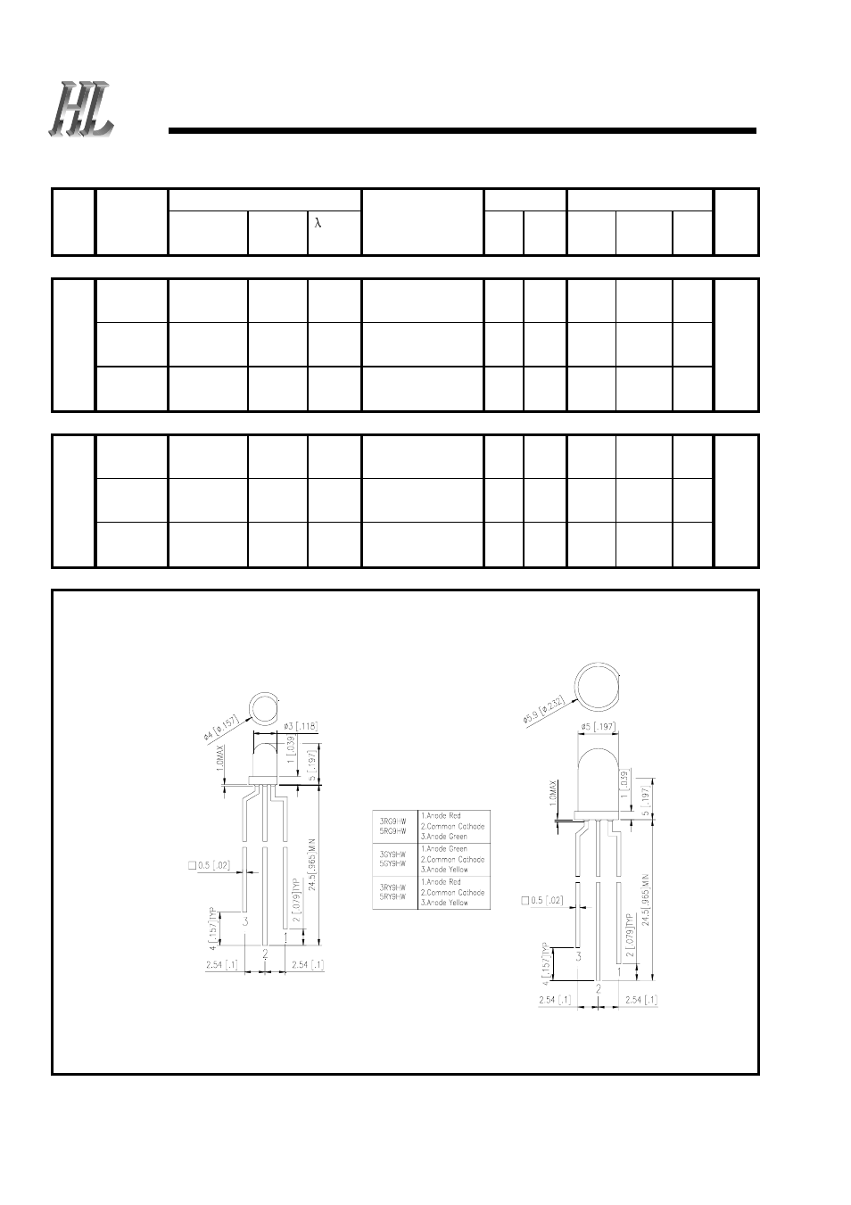 Led lamp, Function bi-color & bi-polar leds | Rainbow Electronics Светодиоды User Manual | Page 8 / 14