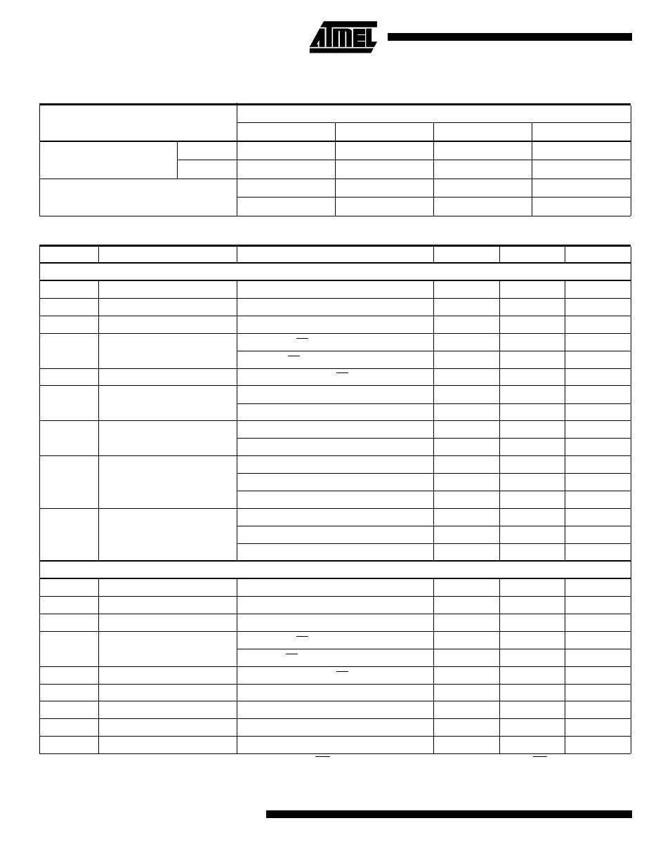 Dc and ac operating conditions for read operation | Rainbow Electronics AT27BV512 User Manual | Page 4 / 12