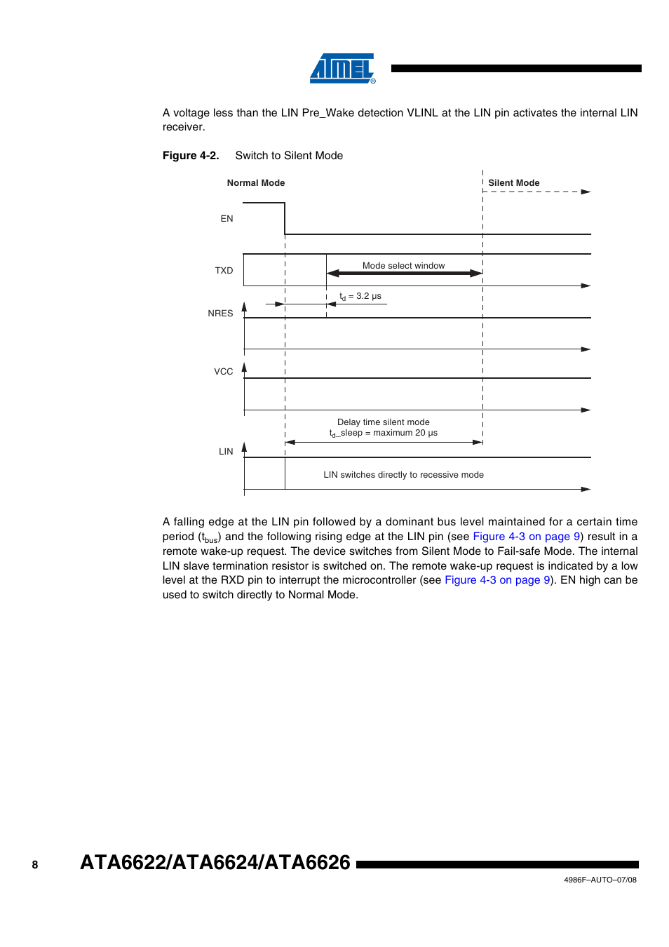 Rainbow Electronics ATA6624 User Manual | Page 8 / 29