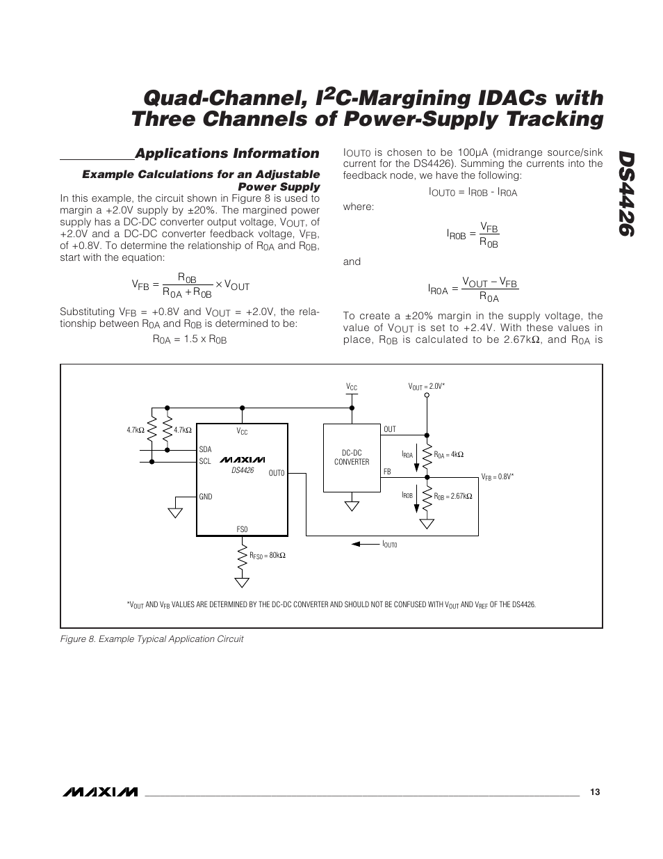 Ds4426 quad-channel, i, Applications information | Rainbow Electronics DS4426 User Manual | Page 13 / 15