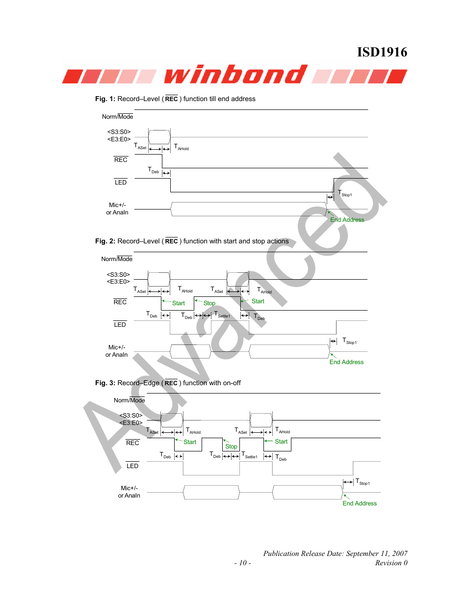 Isd1916 | Rainbow Electronics ISD1916 User Manual | Page 10 / 25
