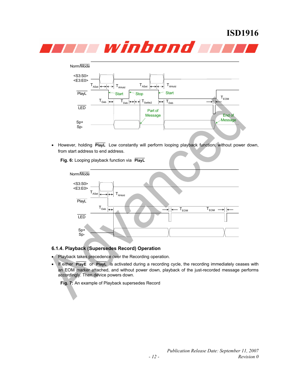 Isd1916 | Rainbow Electronics ISD1916 User Manual | Page 12 / 25