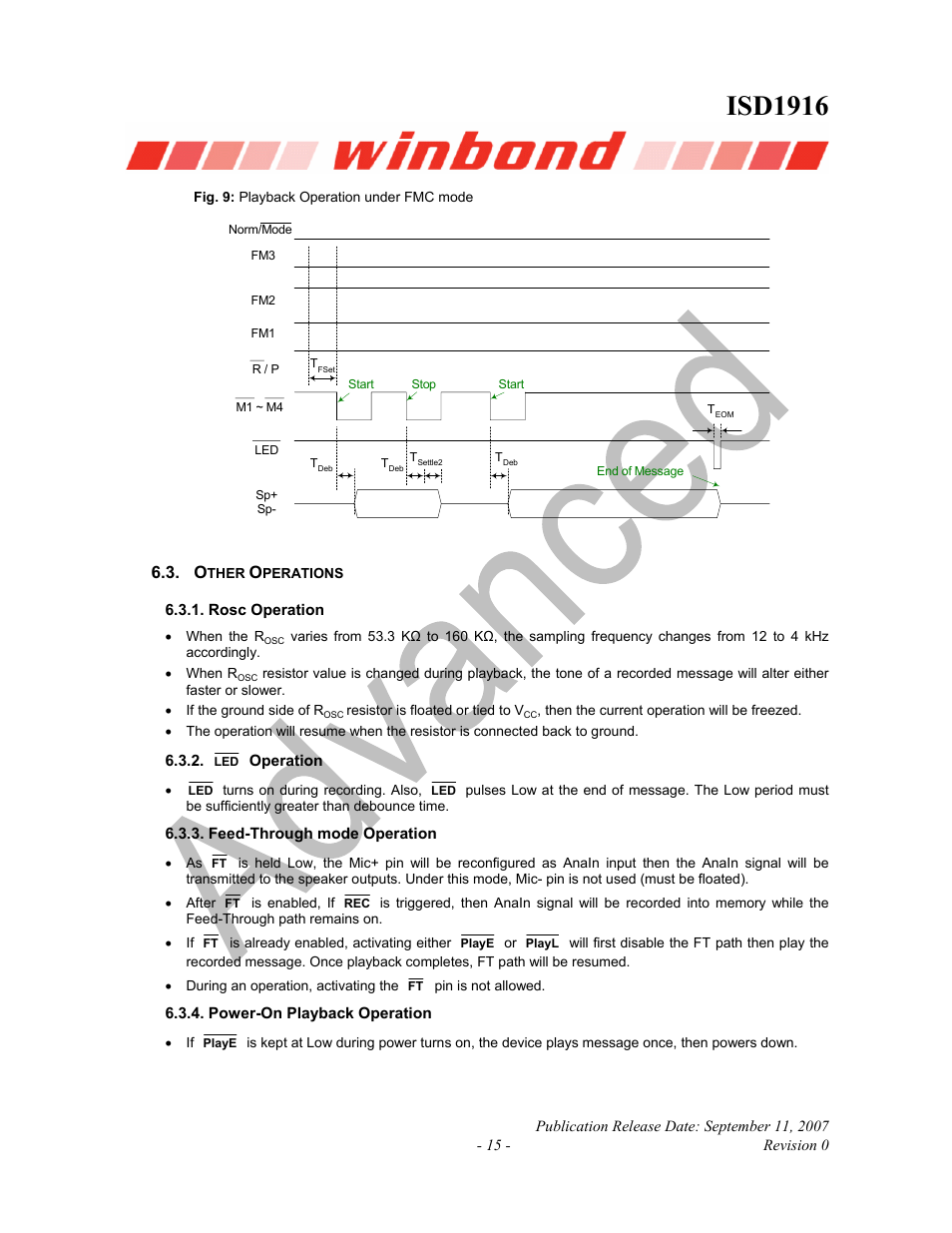 Isd1916 | Rainbow Electronics ISD1916 User Manual | Page 15 / 25