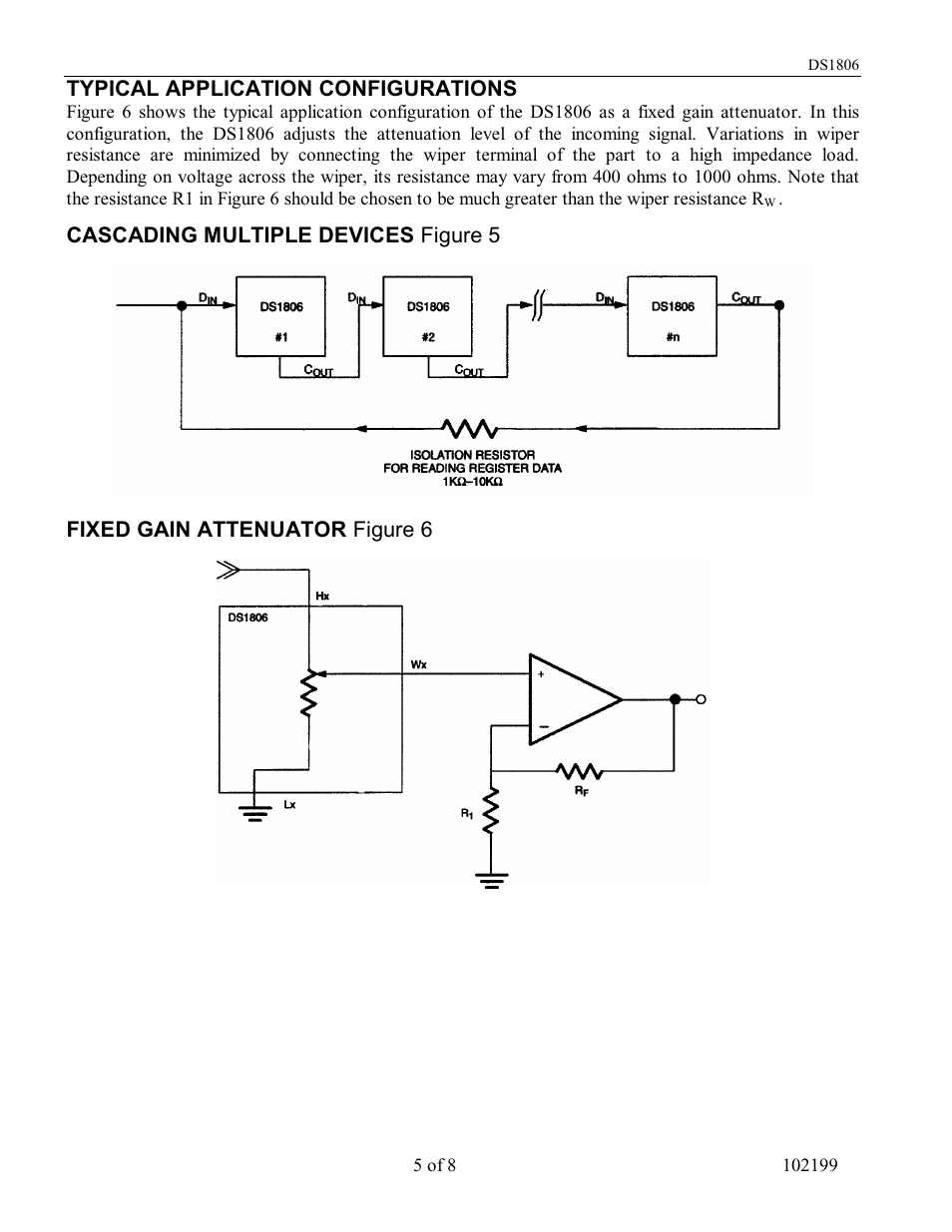 Rainbow Electronics DS1806 User Manual | Page 5 / 8