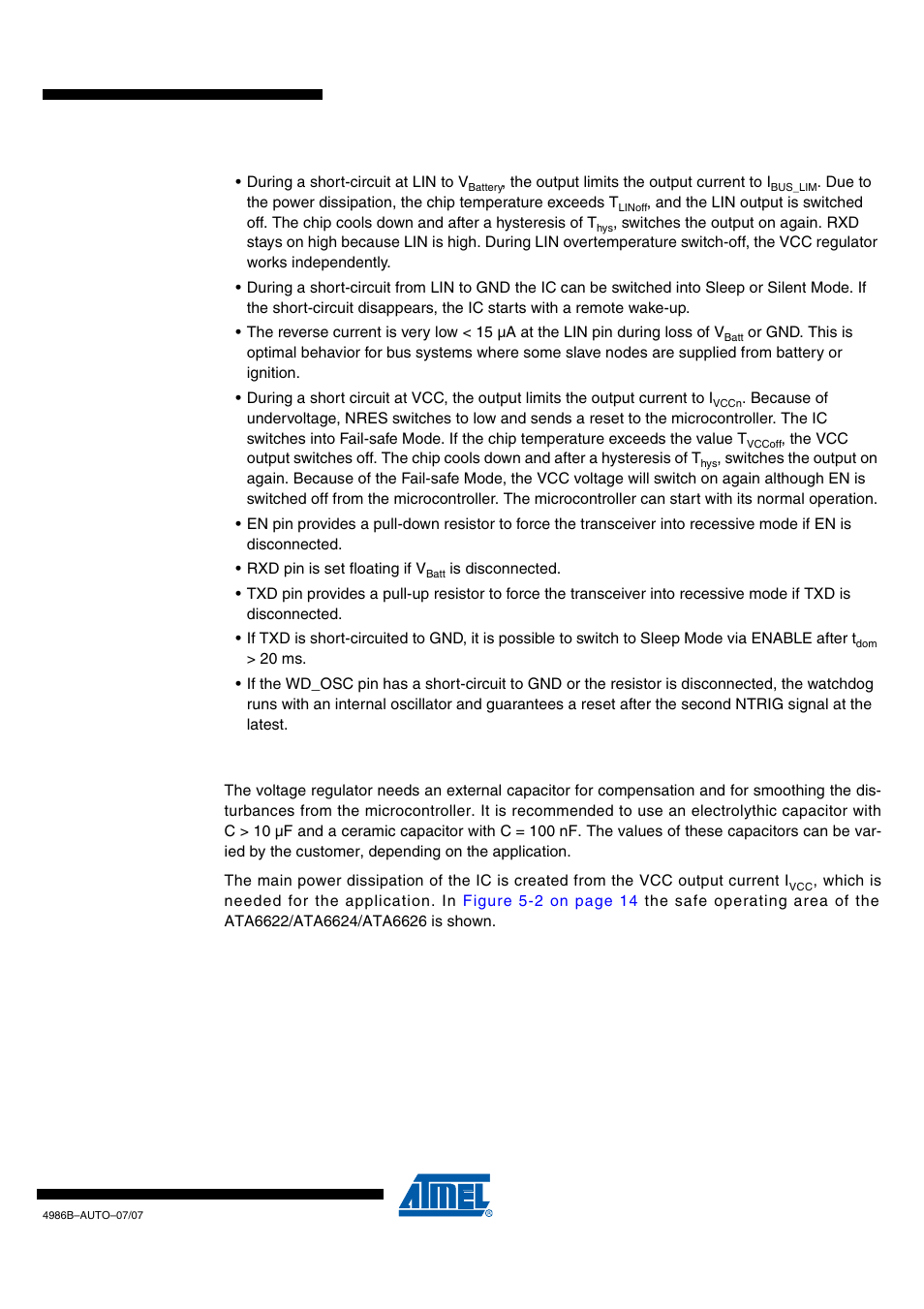 Draft | Rainbow Electronics ATA6626 User Manual | Page 13 / 28