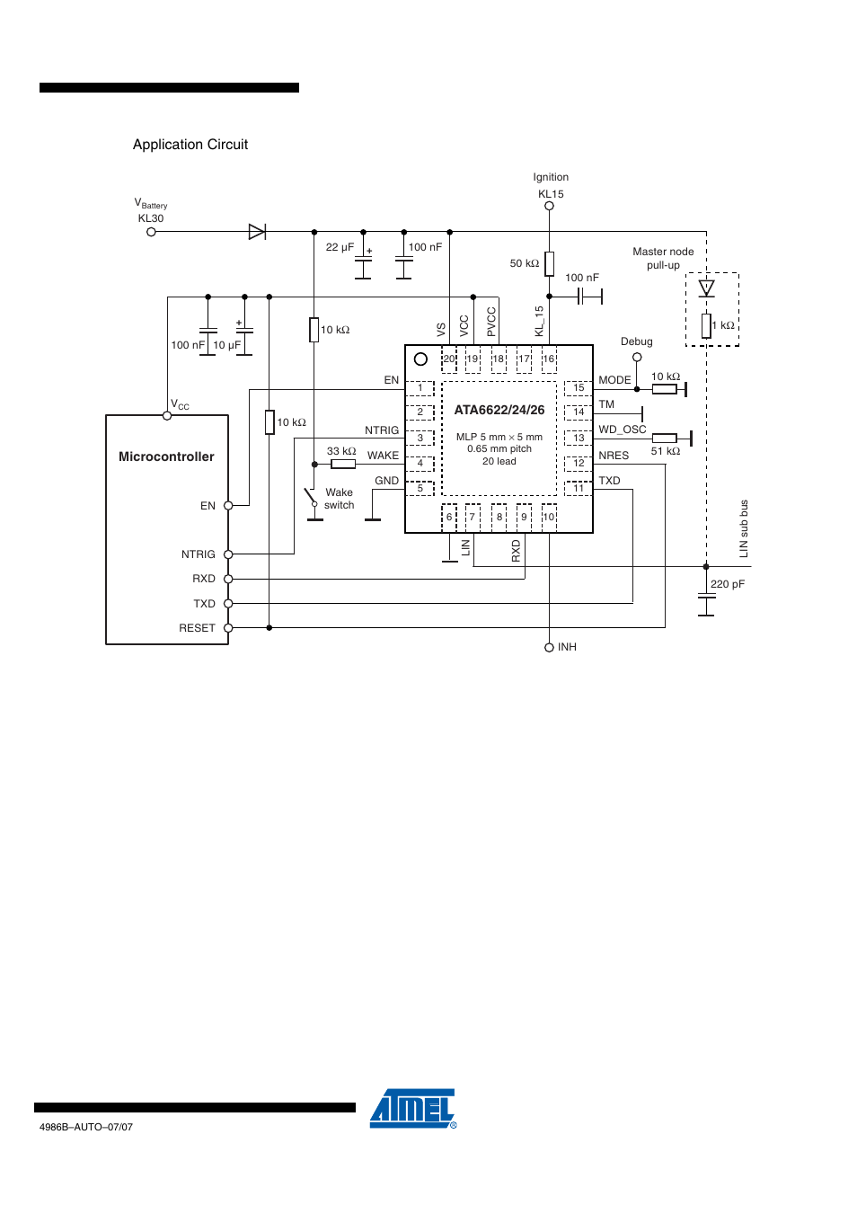 Draft | Rainbow Electronics ATA6626 User Manual | Page 25 / 28