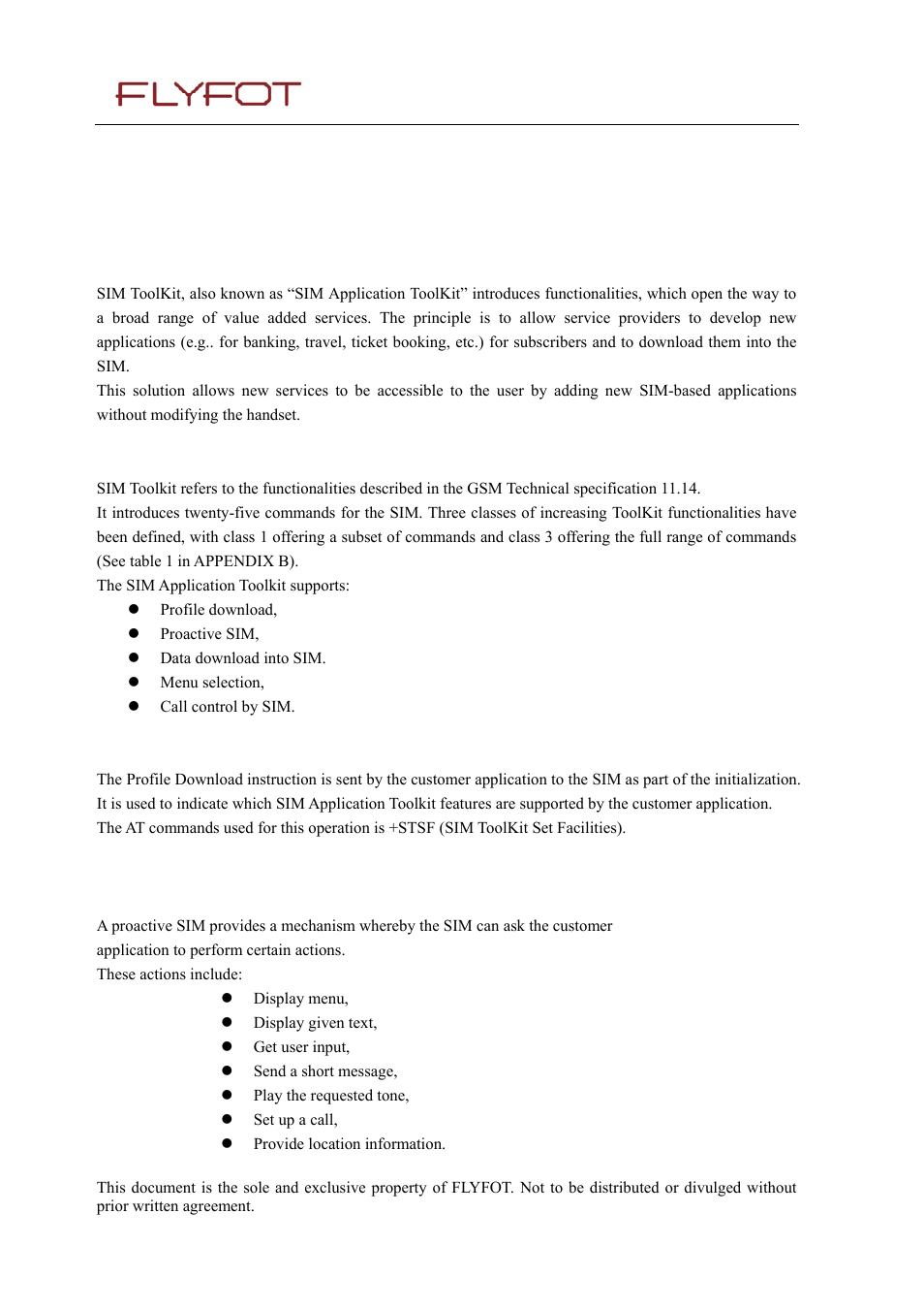 12 sim toolkit, 1 overview of sim application toolkit, 1 summary | 2 functionality, 3 profile download, 4 proactive sim, 12 sim, Toolkit, 1 overview, Application toolkit | Rainbow Electronics 900 User Manual | Page 104 / 239