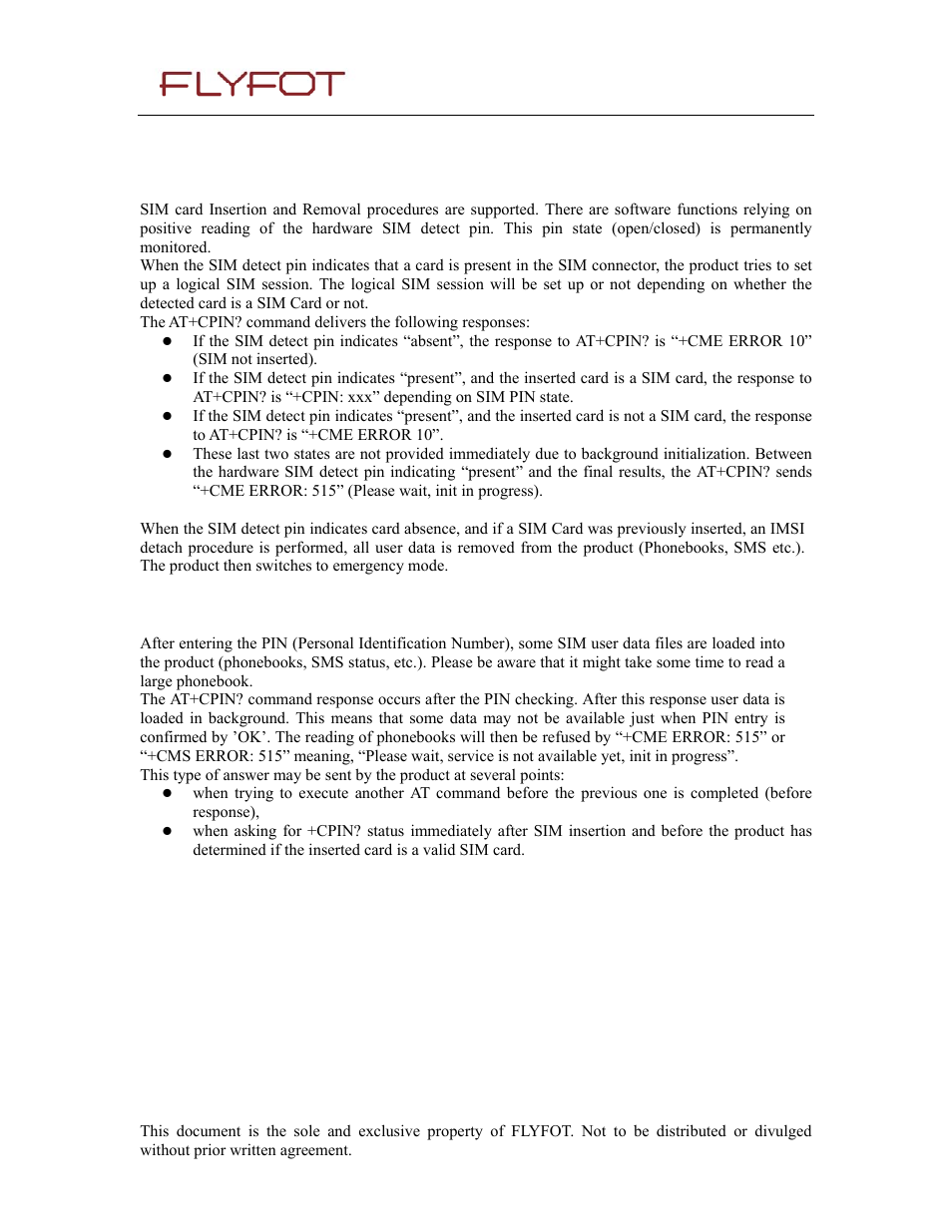 3 general behaviors, 1 sim insertion, sim removal, 2 background initialization | 3 general, Behaviors, Sim insertion, sim removal, 2 background, Initialization | Rainbow Electronics 900 User Manual | Page 12 / 239