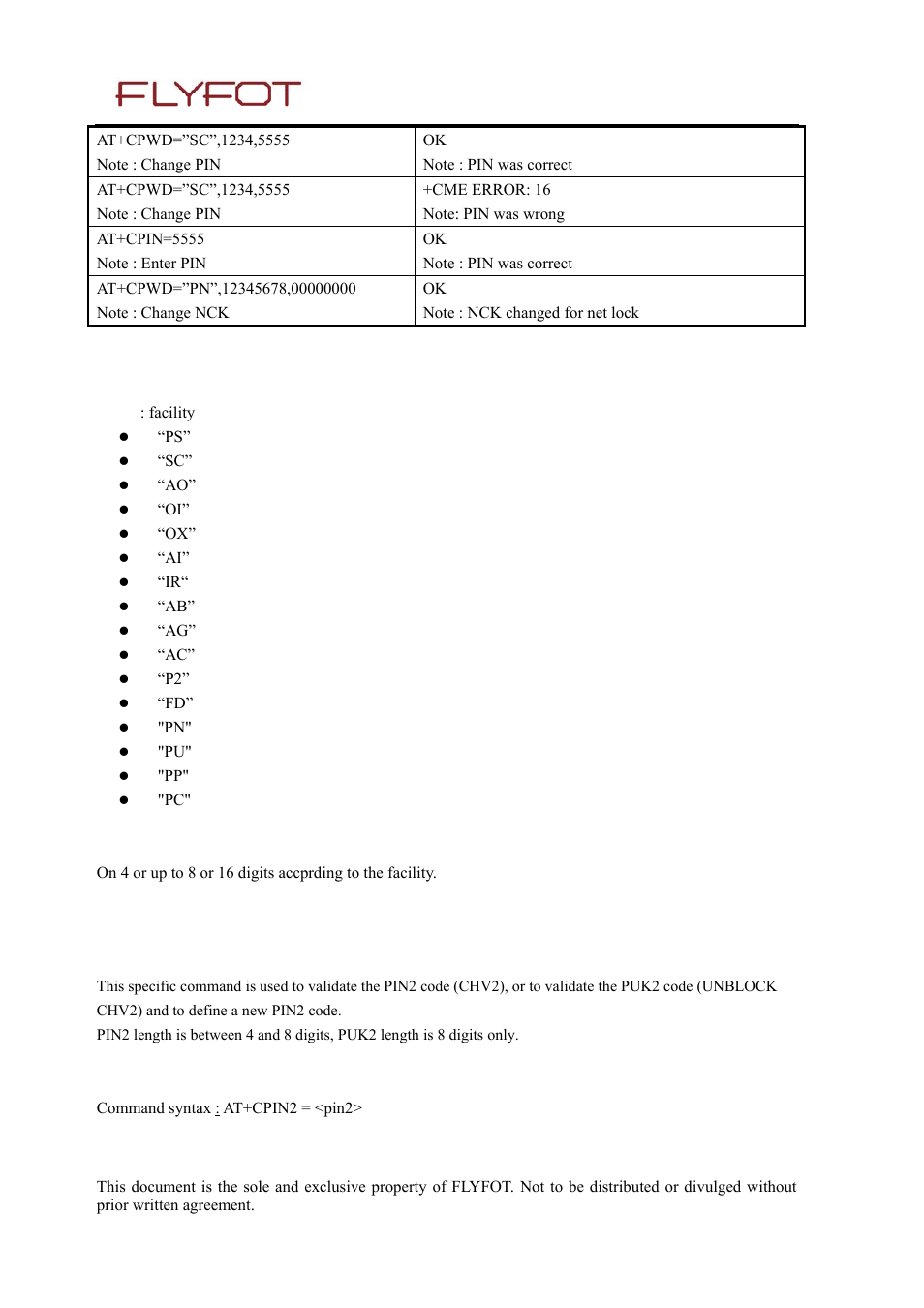 3 defined values, 5 enter pin2/puk2 +cpin2, 1 description | 2 syntax, 5 enter, Pin2/puk2 +cpin2 | Rainbow Electronics 900 User Manual | Page 56 / 239