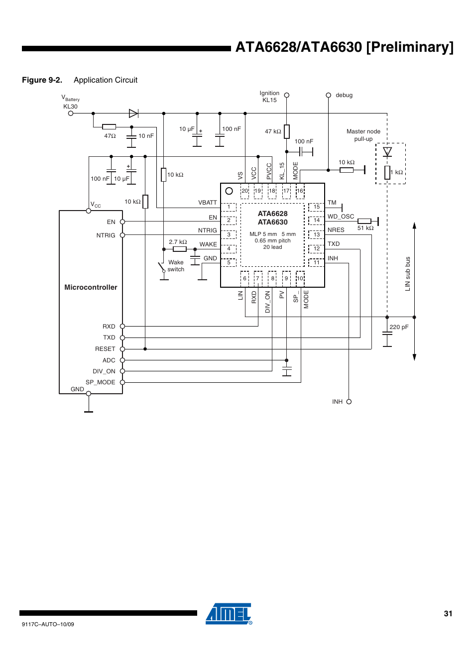 Rainbow Electronics ATA6630 User Manual | Page 31 / 34