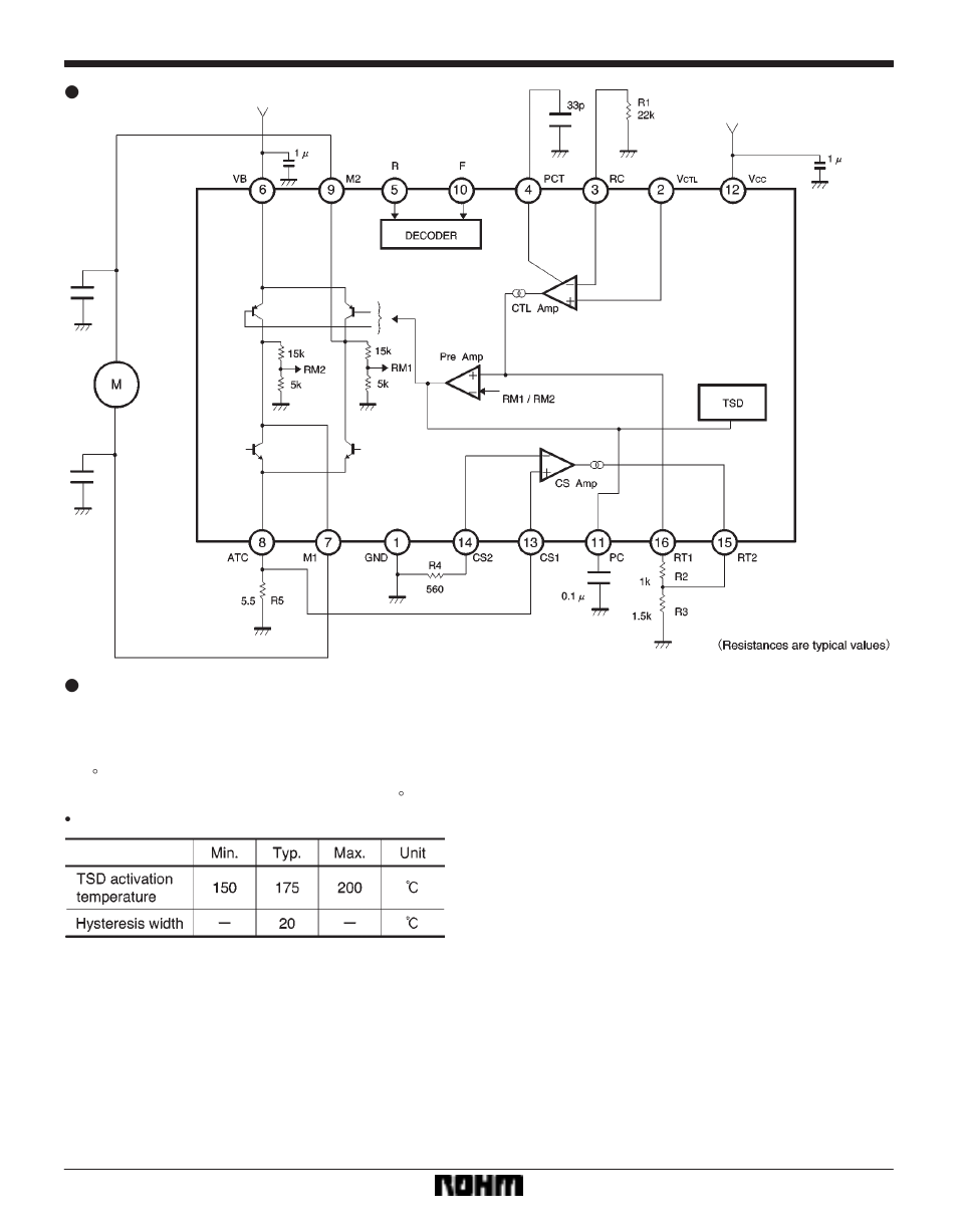 Motor driver ics ba6950fs | Rainbow Electronics BA6950FS User Manual | Page 5 / 6