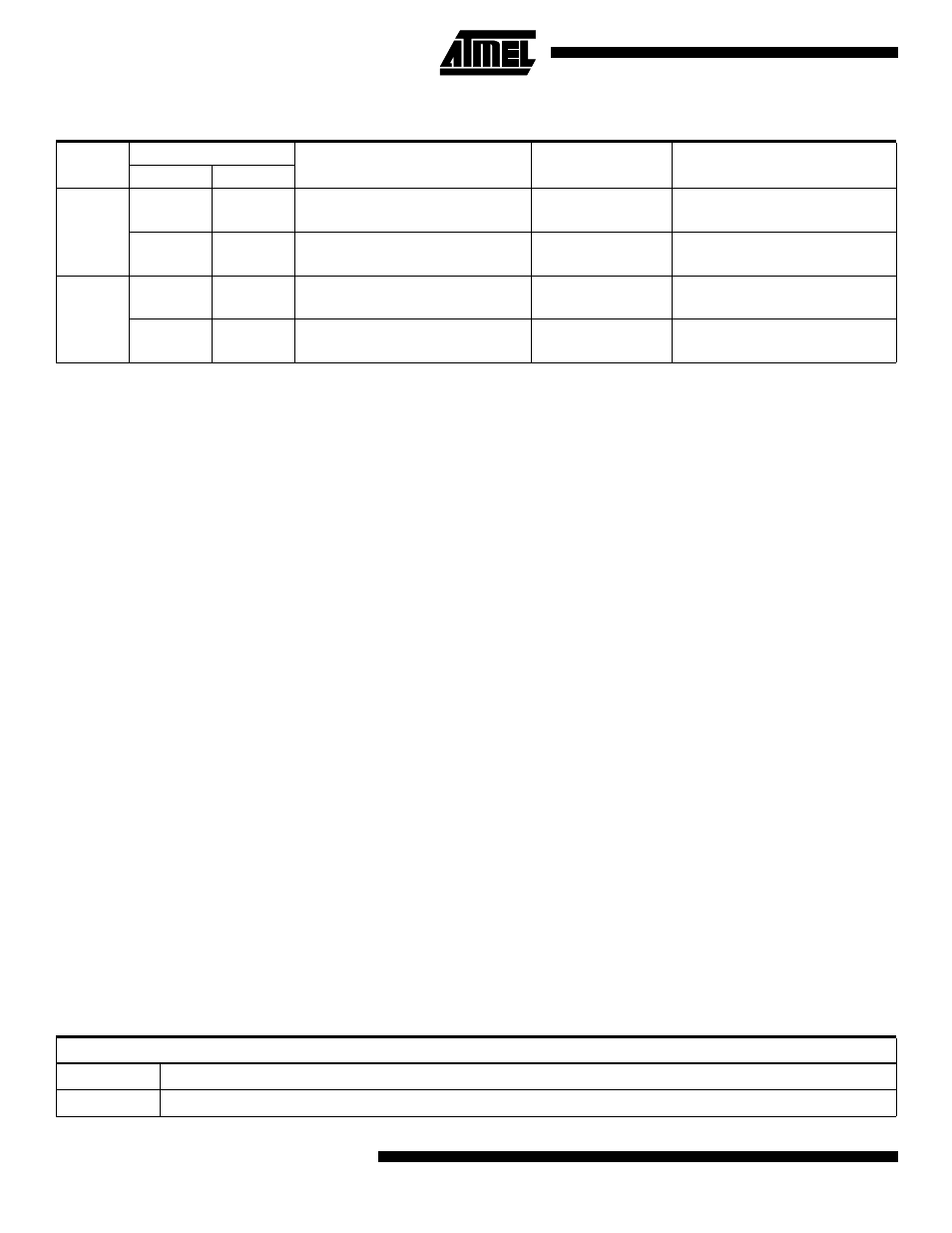 Ordering information | Rainbow Electronics AT27BV4096 User Manual | Page 10 / 12