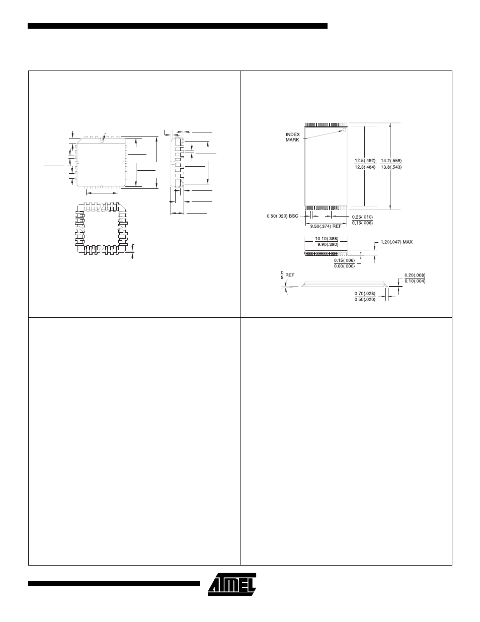 Packaging information | Rainbow Electronics AT27BV4096 User Manual | Page 11 / 12