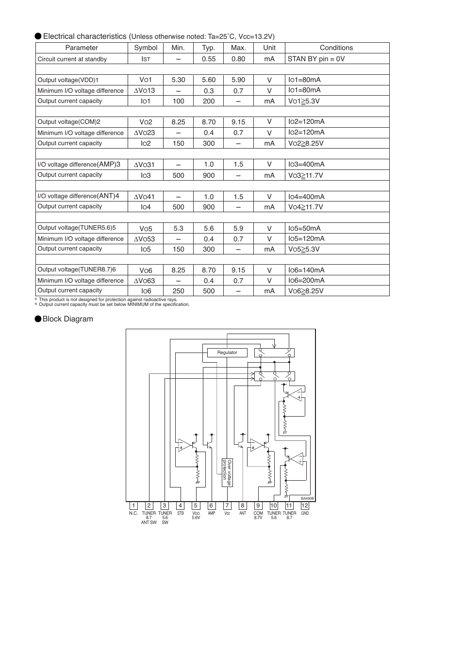 Rainbow Electronics BA4908 User Manual | Page 2 / 2