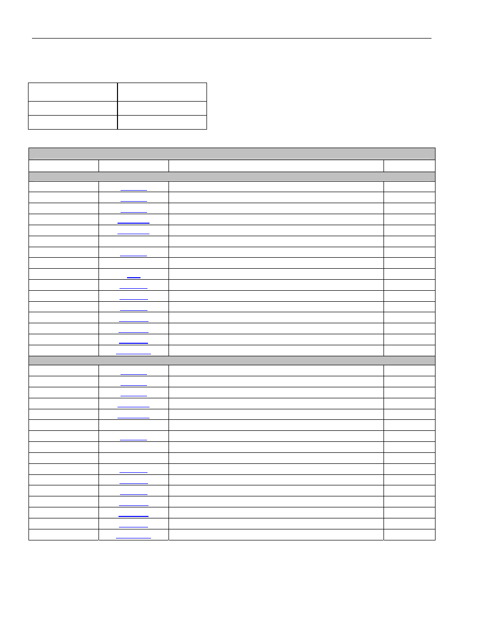 1 global register list, Framer 1, Framer 9 | Global register list, Table 10-2. global register mapping, Table 10-3. global register list | Rainbow Electronics DS26519 User Manual | Page 109 / 310
