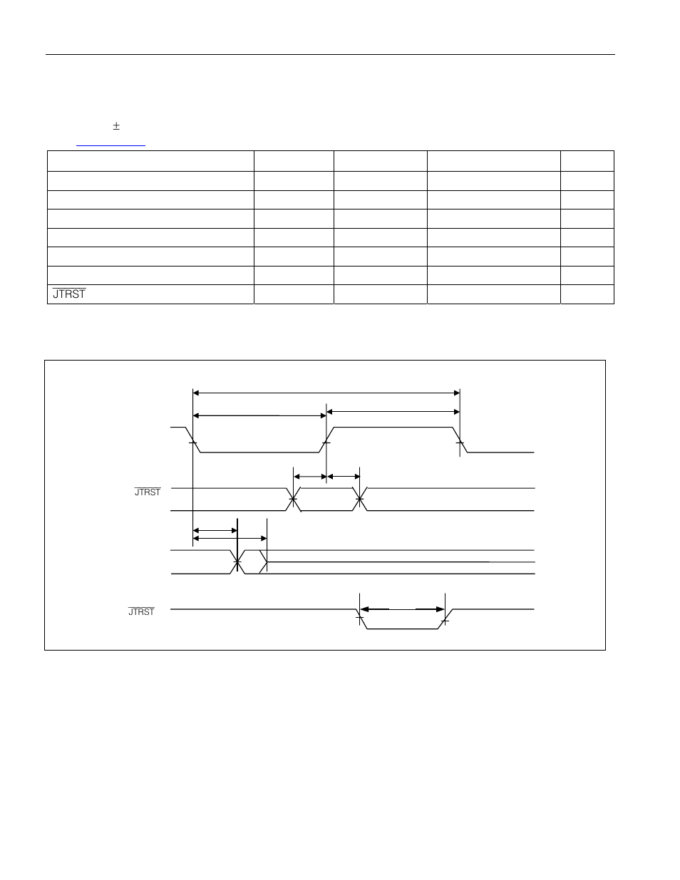2 jtag interface timing, Jtag i, Nterface | Iming, Figure 13-13. jtag interface timing diagram, Table 13-5. jtag interface timing | Rainbow Electronics DS26519 User Manual | Page 300 / 310