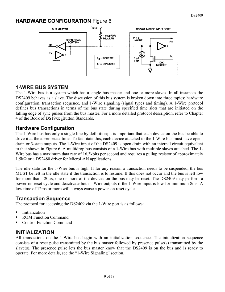 Rainbow Electronics DS2409 User Manual | Page 9 / 18