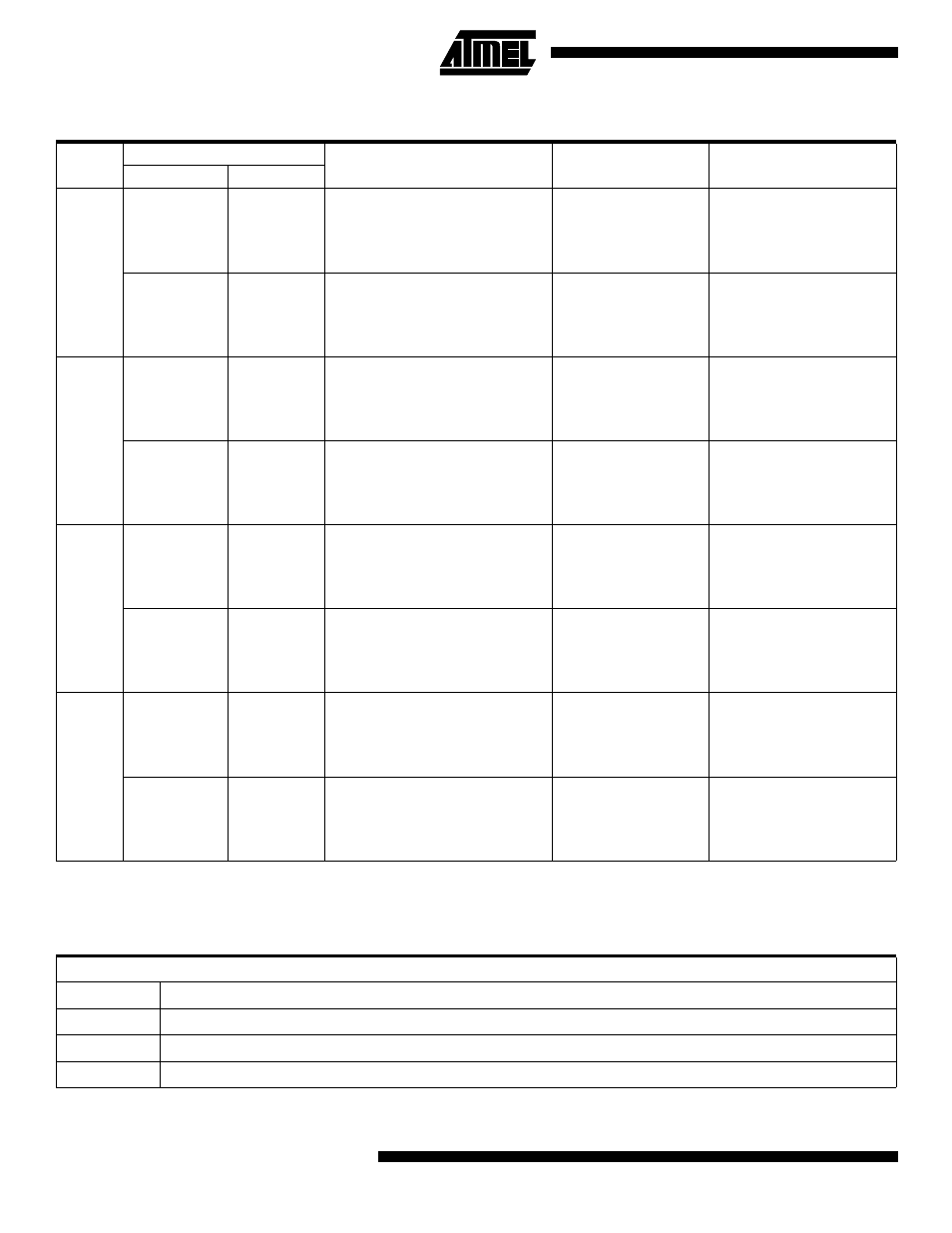 At49f001 ordering information | Rainbow Electronics AT49F001NT User Manual | Page 12 / 17