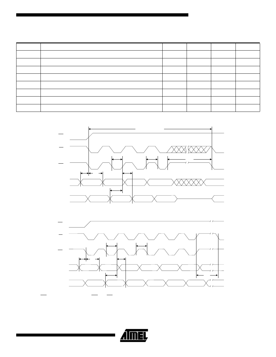 Program cycle characteristics, Program cycle waveforms, Sector or chip erase cycle waveforms | Rainbow Electronics AT49F001NT User Manual | Page 9 / 17