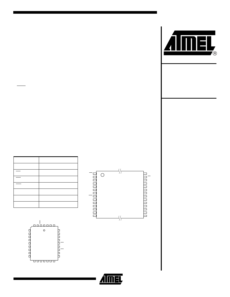 Rainbow Electronics AT29LV256 User Manual | 12 pages