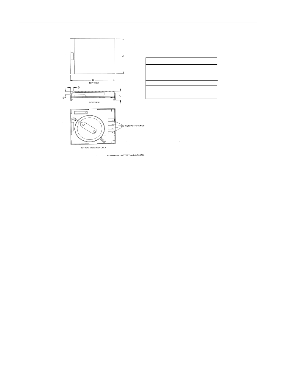 Ds9034pcx attention: battery component | Rainbow Electronics DS9034PCX User Manual | Page 3 / 3