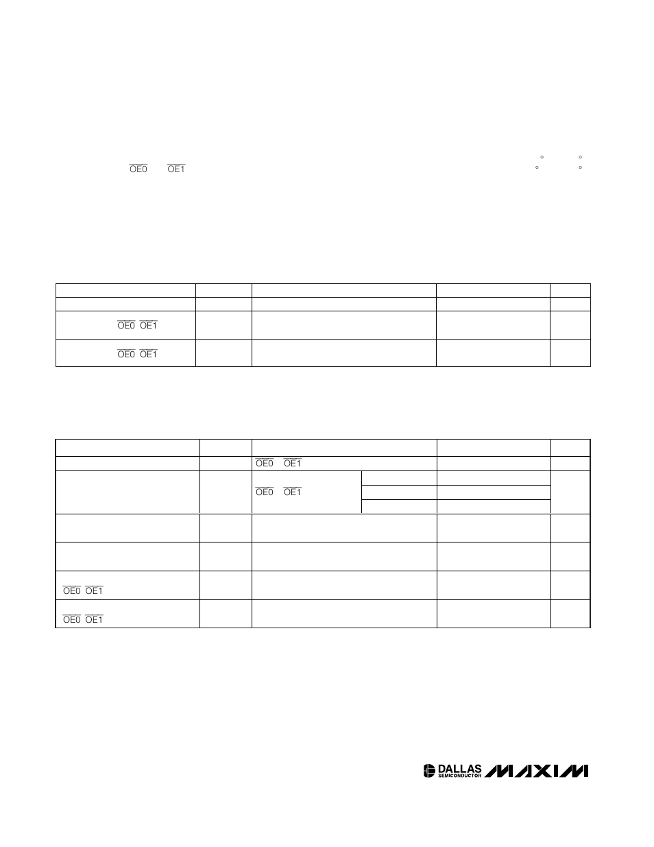 Ds1099 low-frequency dual econoscillator, Dc electrical characteristics | Rainbow Electronics DS1099 User Manual | Page 2 / 6