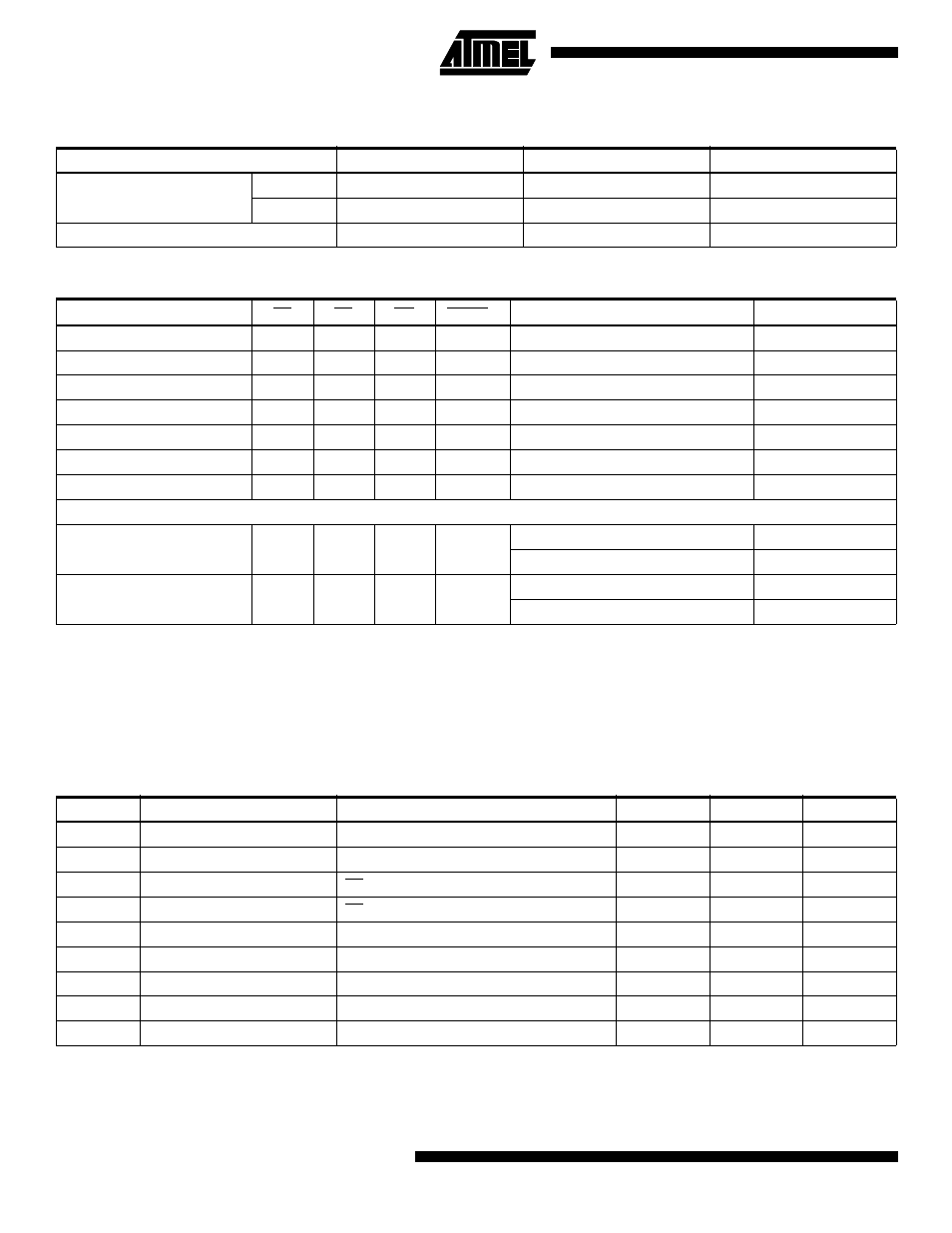 Dc and ac operating range, Operating modes, Dc characteristics | Rainbow Electronics AT49LV002NT User Manual | Page 6 / 21