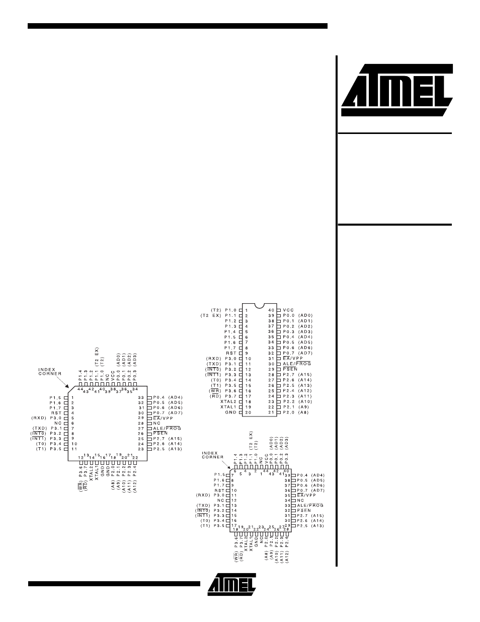 Rainbow Electronics АТ89LV52 User Manual | 22 pages