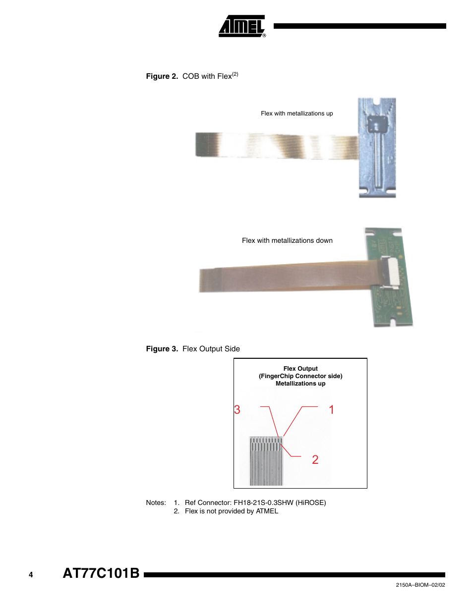 Rainbow Electronics AT77C101B FingerChip™ User Manual | Page 4 / 23