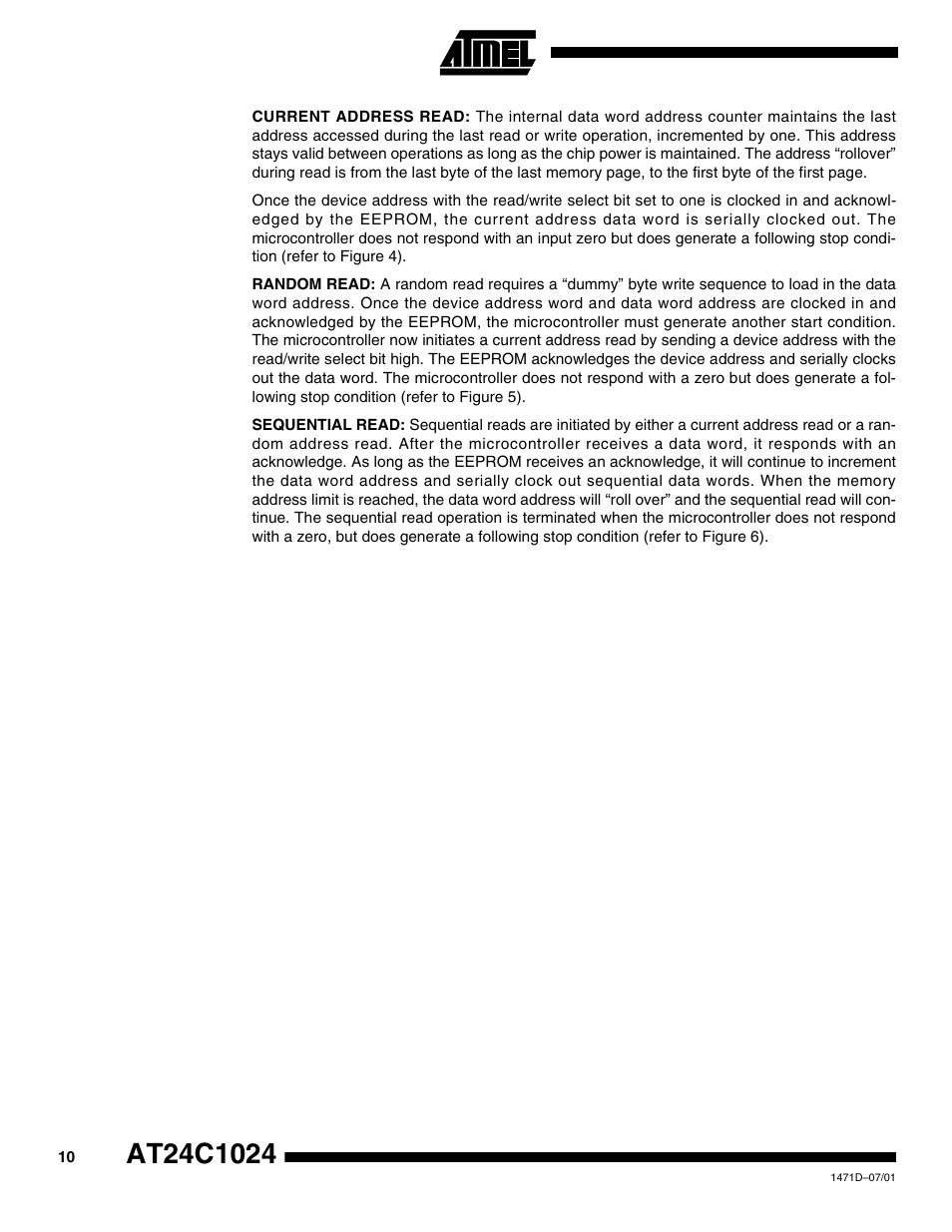 Rainbow Electronics AT24C1024 User Manual | Page 10 / 16