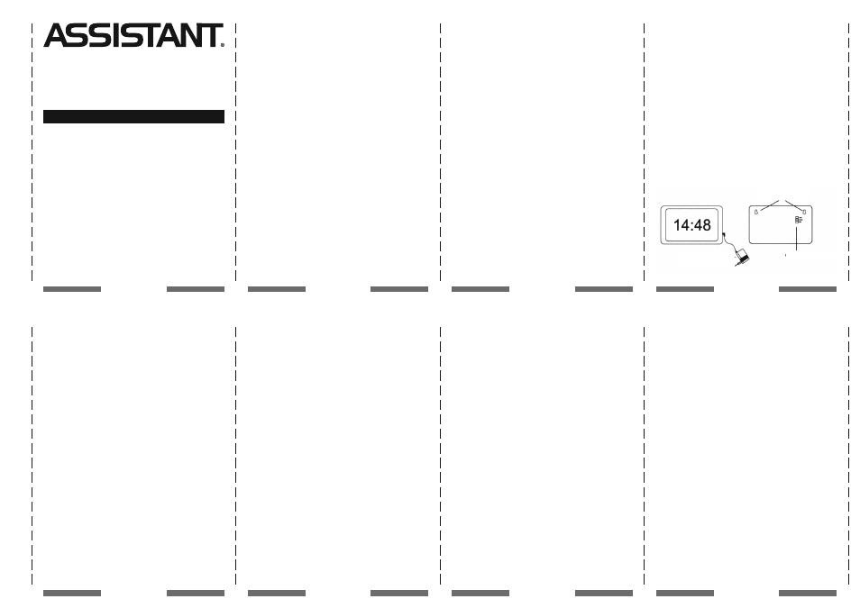 Netzwanduhr | ASSISTANT AH-1081 User Manual | Page 3 / 4