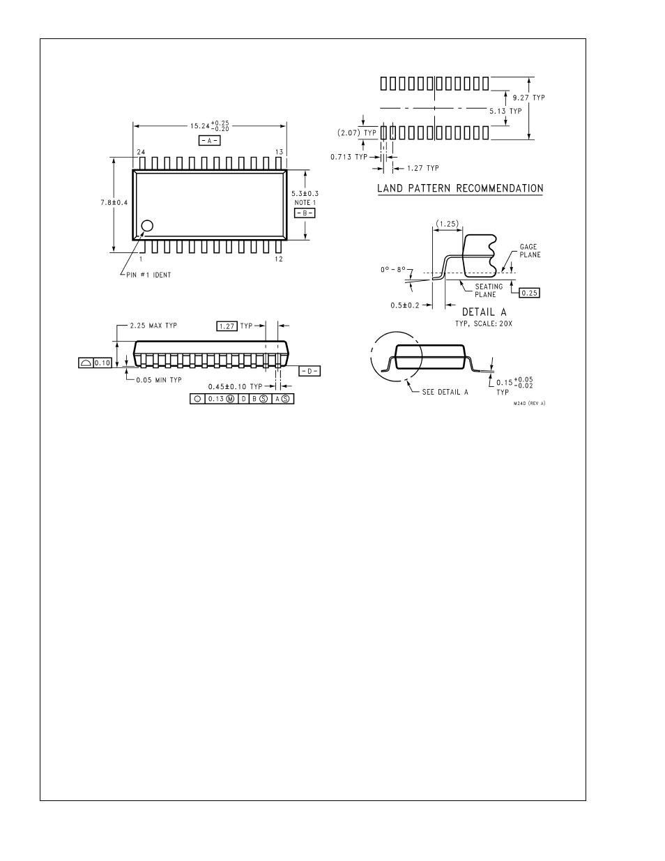 Physical dimensions | Rainbow Electronics ADC1175-50 User Manual | Page 17 / 19