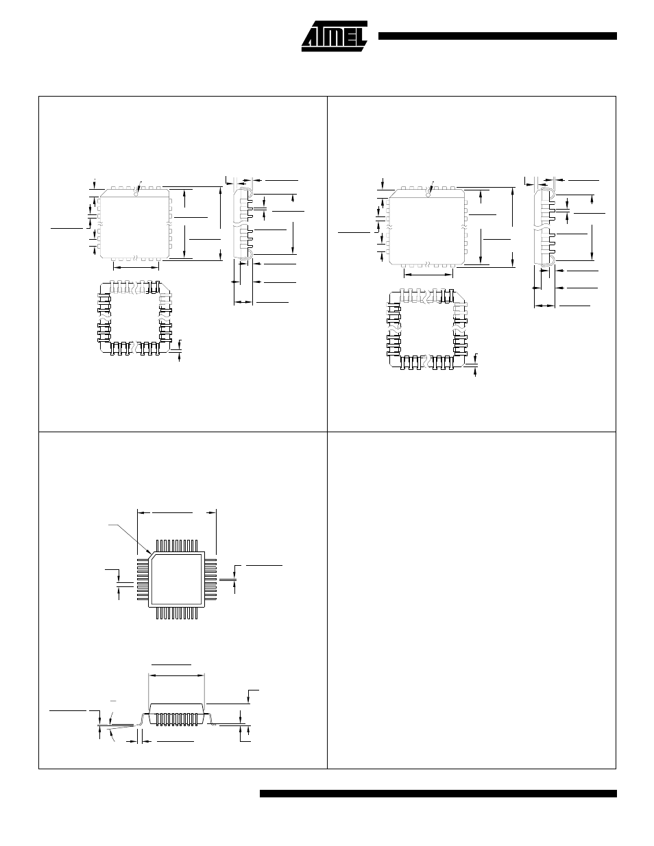 Packaging information, Controlling dimension: millimeters | Rainbow Electronics AT73C502 User Manual | Page 30 / 31