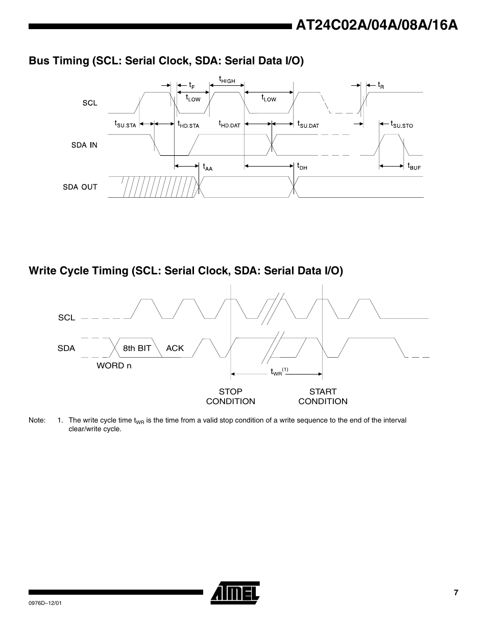 Rainbow Electronics AT24C16A User Manual | Page 7 / 20